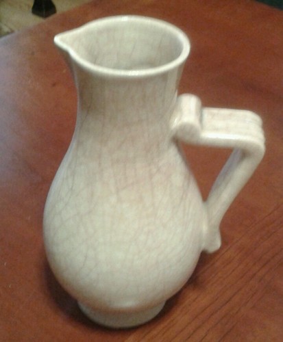 Antique ~CRACKLE GLAZED VASE~Made in Germany~