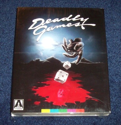DEADLY GAMES Blu-ray Slipcover Slasher Cult Horror 1982 Steve Railsback Arrow
