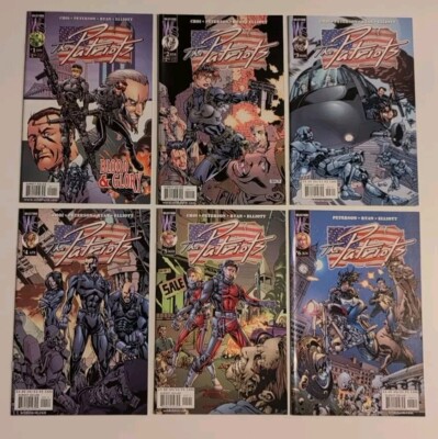 The Patriots #1-6 WildStorm Comics 2000 Brandon Choi Comic Book Lot Nice !!