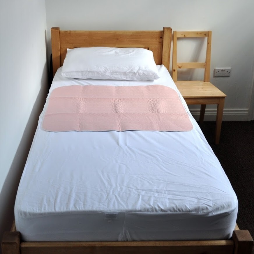 Twin Pack Washable Bed Pads incontinence-Bed Wetting, No ...