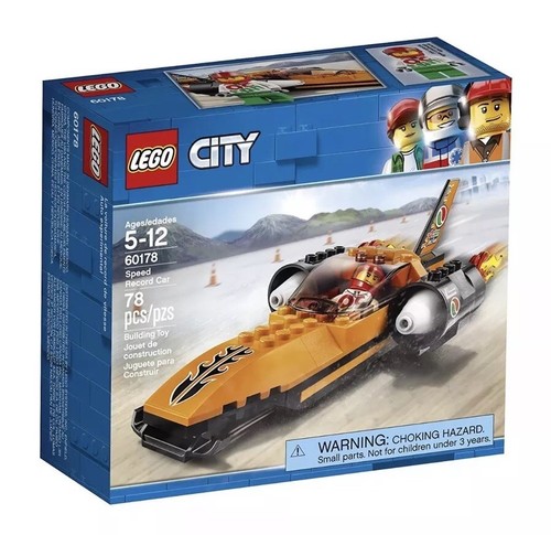 ☆ Amazon.com: LEGO City Speed Record Car 60178 Building Kit