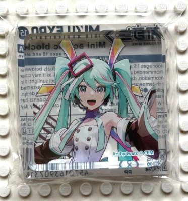 Hatsune miku Miku Expo 10th Anniversary Round One Exclusive mini block Acrylic A
