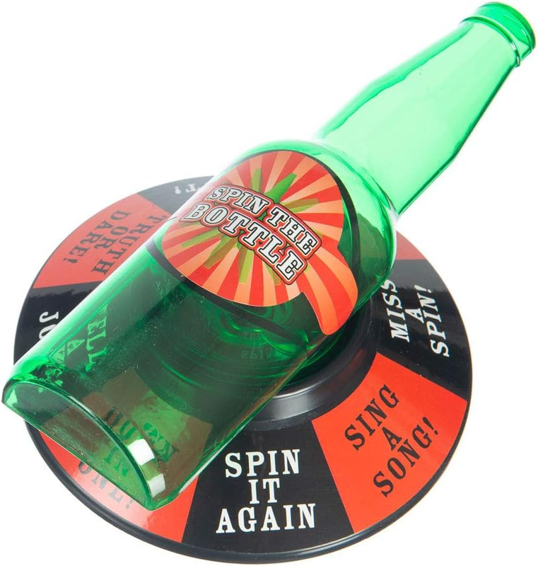 Funtime BA7500 Spin the Bottle Drinking Game, Green