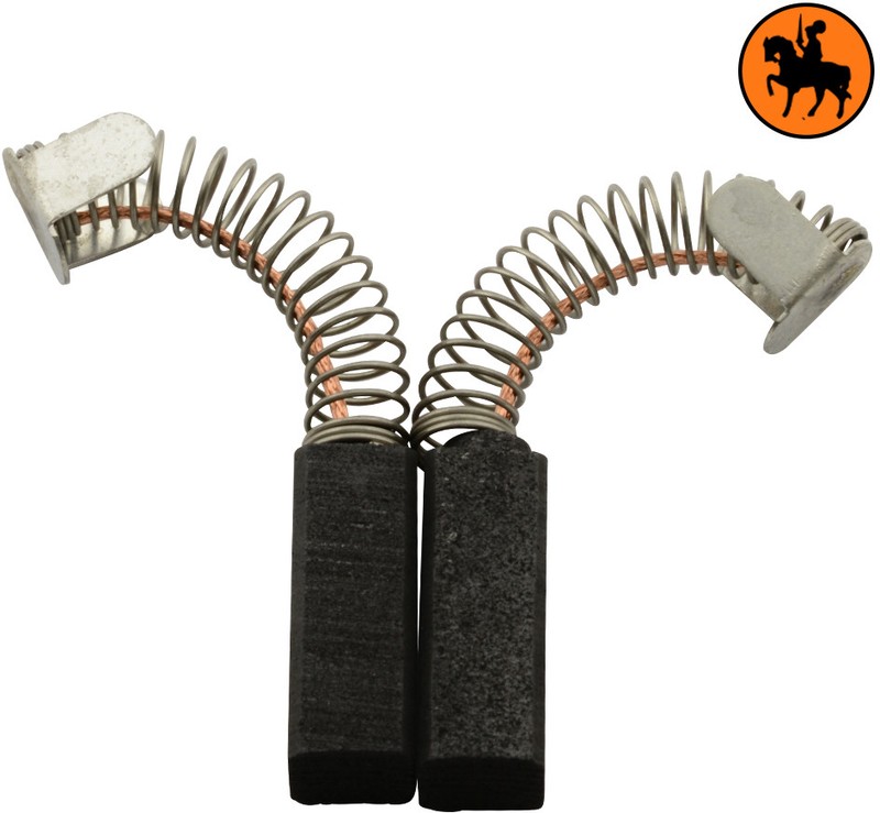 Balais De Charbon Pour Rupes Viseusse Pc14/16e - 6x6x16mm - Remplace 4777