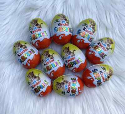 10 pcs eggs chocolate surprise egg