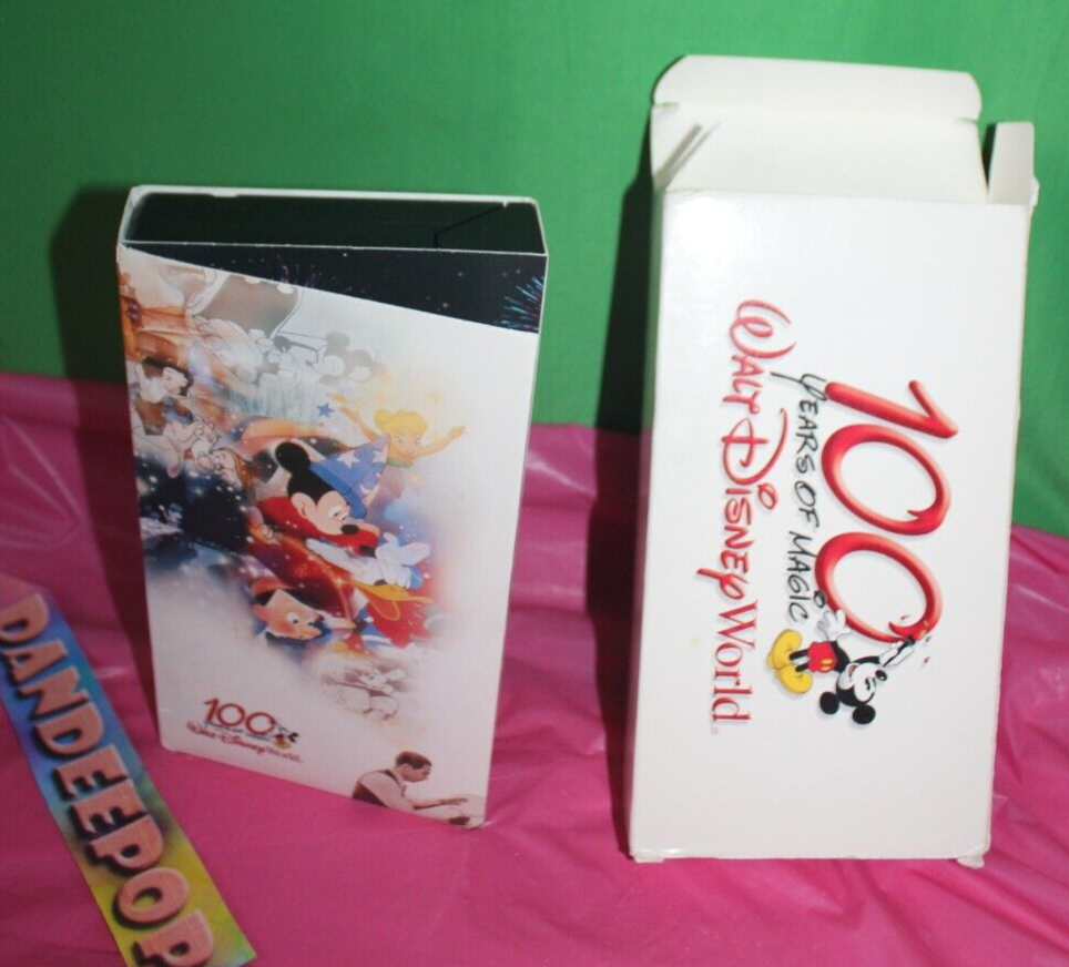 Disney 100 Years Of Magic Promotional VHS Video Parks Vacation Information