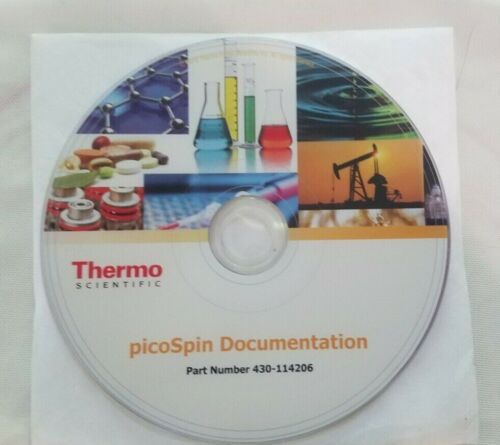 Thermo Scientific picoSpin Documentation Software NMR Spec.  P/N: 430-114206