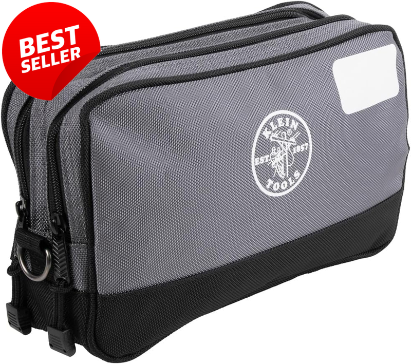 Heavy Duty Tool Pouch Dual Compartment Multipurpose Organizer Bag - US
