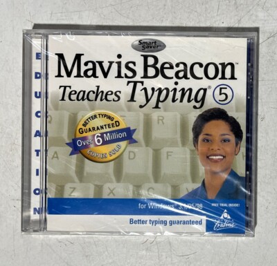 Mavis Beacon Teaches Typing 5 Jewel Case (PC, 1999) WIN 3.1 95 98 SEALED!