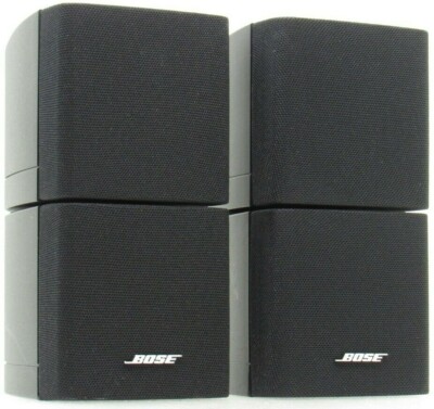 Bose Double Dual Cube Two Speakers Acoustimass Lifestyle