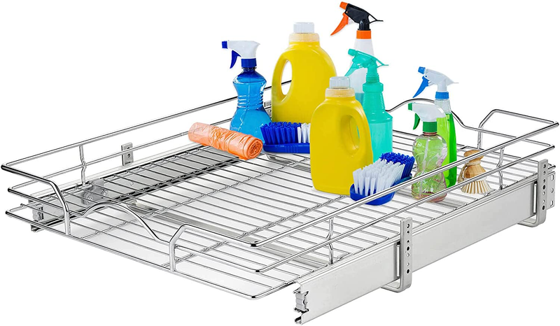 Pull Out Cabinet Organizer 11″ W X 18″ D Pull Out Drawers for Kitchen Cabinets