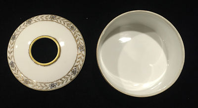 Vintage Nippon Hair Receiver - Moriage Detail