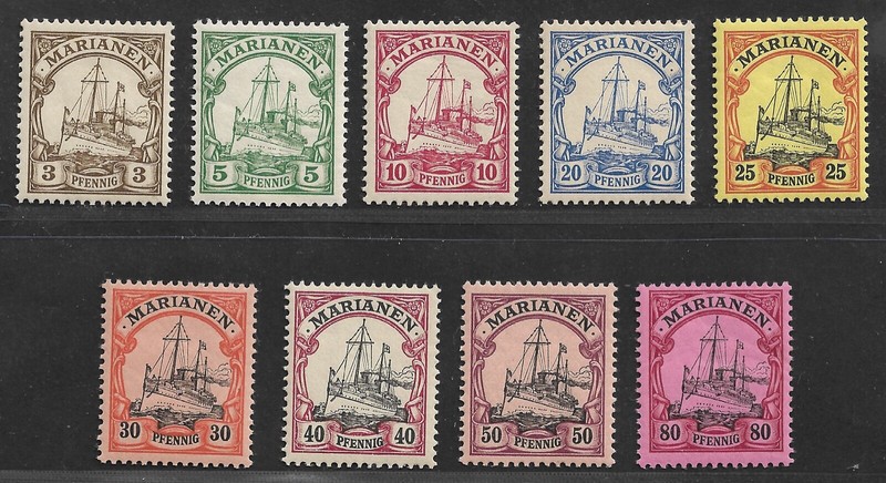 Marianen Satzteil Minr. 7- 15 * Oder ** (Multiangebot)