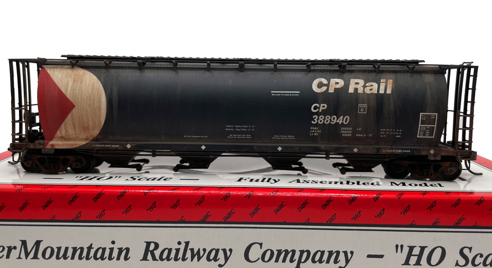 HO INTERMOUNTAIN 45115-26 CYLINDRICAL HOPPER TROUGH HATCH CP