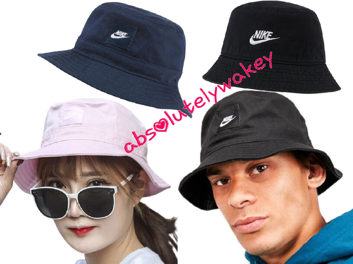 NIKE◆NSW CORE BUCKET HAT Nike Sportswear Futura BUCKET CORE Hat Casual Woven Patch or