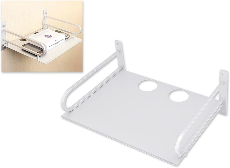 Aluminum Wall Mounted Shelf Floating AV Shelf TV Box Shelf Component Shelves for