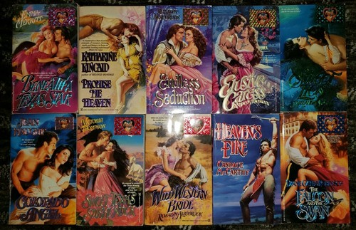 20 Vintage Zebra Historical Romance Lot A