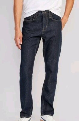 NWT Men's Old Navy Straight Built-in Tough Jeans Size 28x30