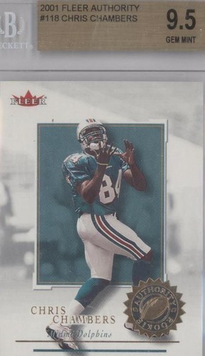 2001 Fleer Authority Chris Chambers #118
