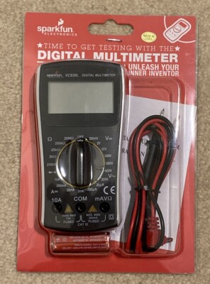 SparkFun Digital Multimeter TOL-12966 Basic New