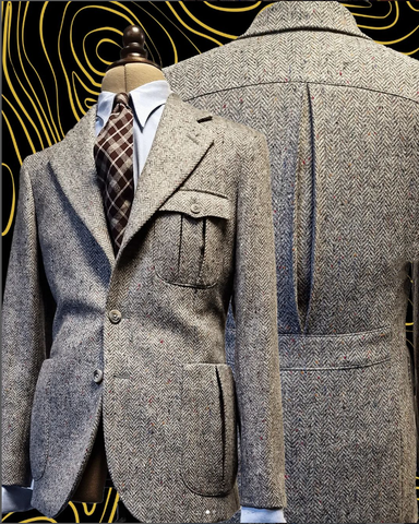 Glamb Tweed Safari JKT/ツイードサファリジャケット Glamb Tweed Safari JKT/ツイードサファリジャケット glamb