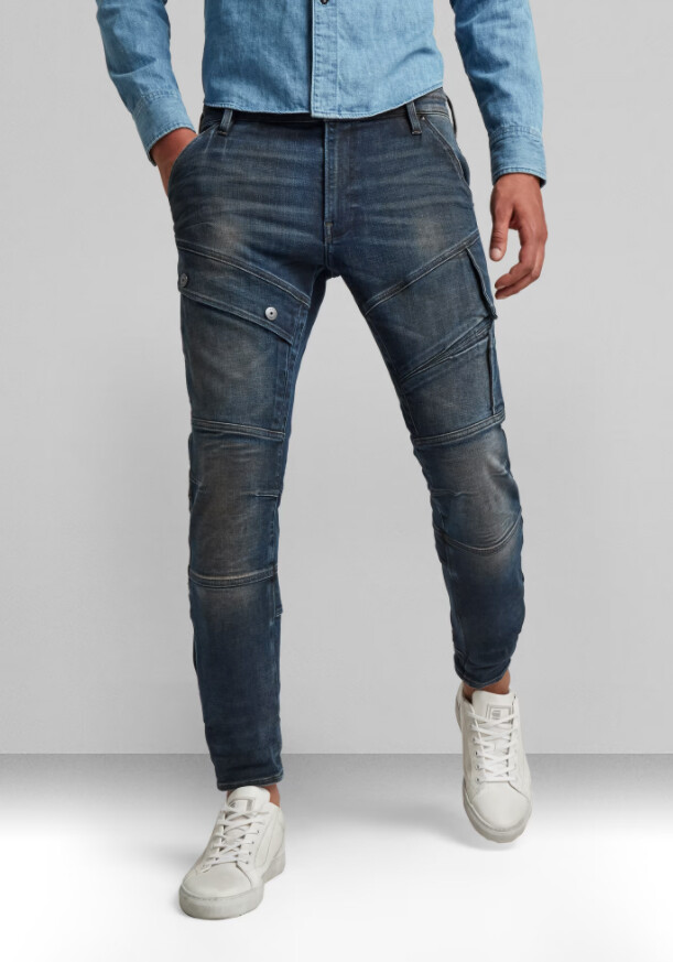 G-Star RAW Men's Antic Nebulas Airblaze 3D Skinny Elto Pure