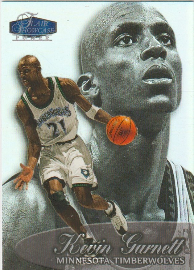 【NBA】98-99 Flair showcase Kevin Garnett 1998-99 Flair Showcase Basketball Kevin Garnett #4 | eBay