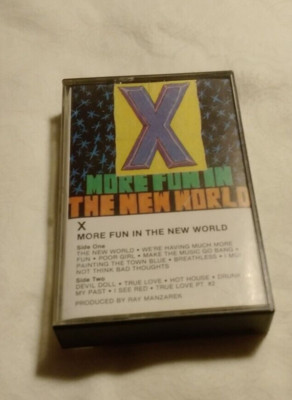 X-More Fun in the New World, Cassette Tape, 1983 elektra