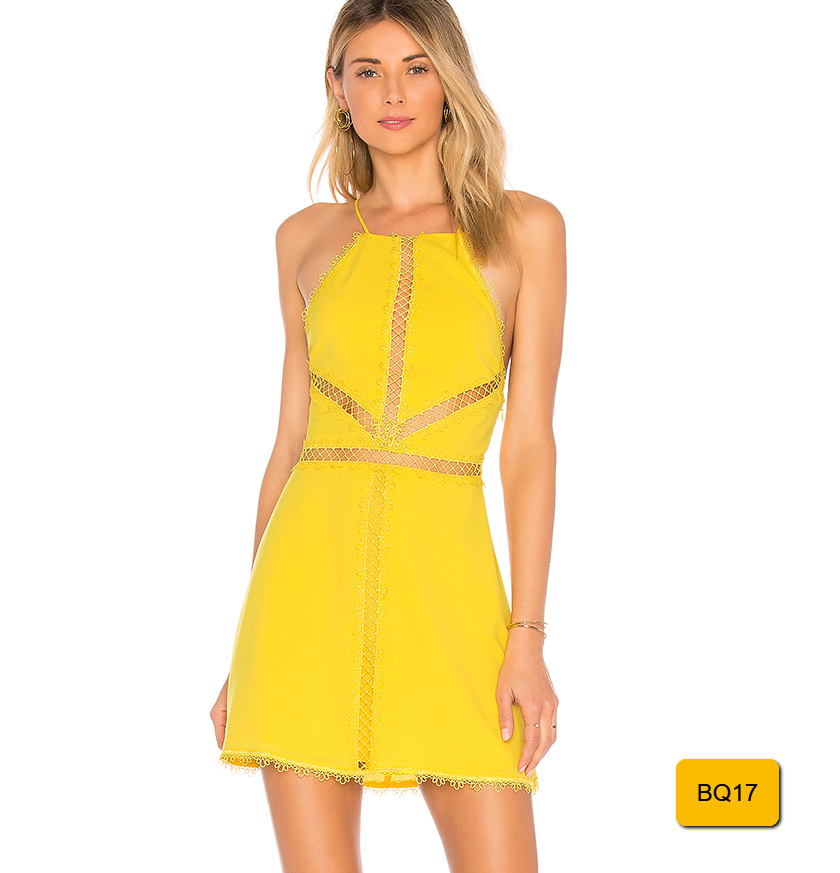 NBD Chels Dress in Vibrant Yellow Medium $168 NBD Women's Dress M