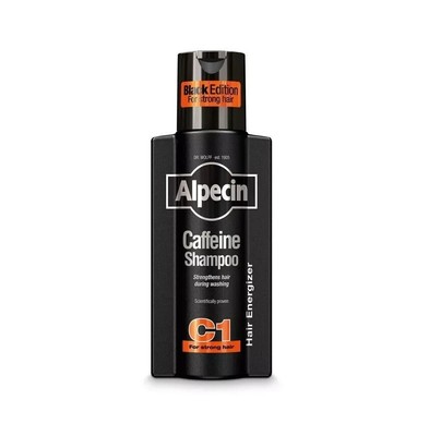 Alpecin Shampoo C1 Black Edition Anti Hair Loss Caffeine Men Zinc 250 ml