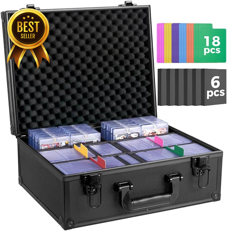 610+ Capacity Trading Card Storage Box for 3