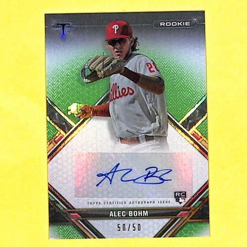 2021 Topps Triple Threads - Alec Bohm #RAC-AB