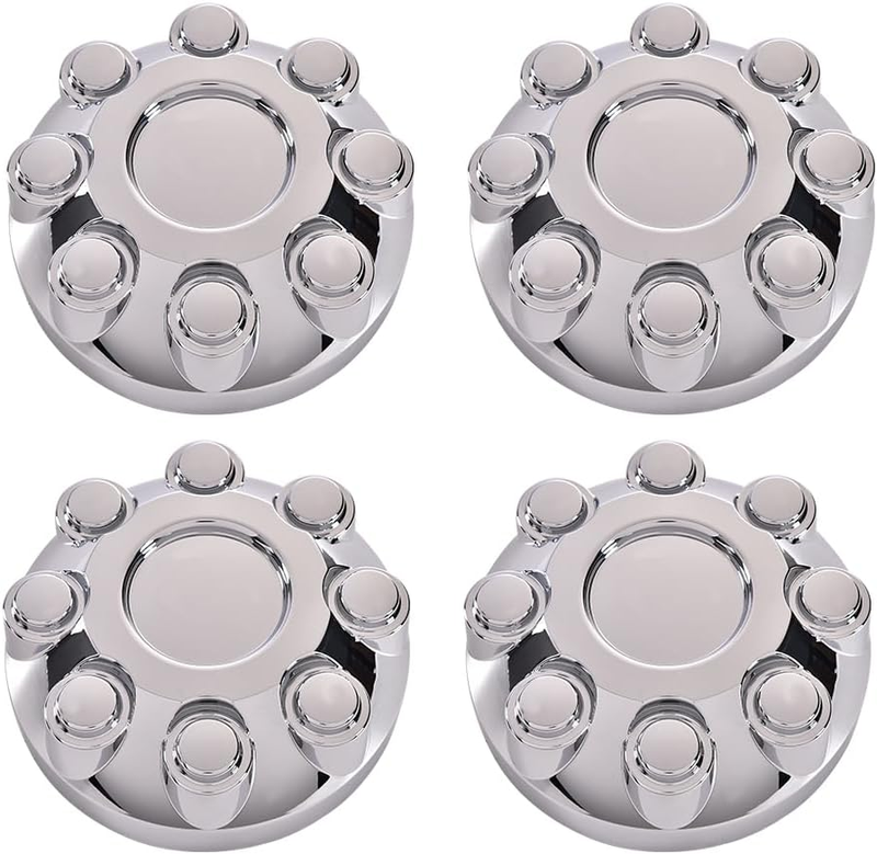 4Pcs 8 Lug Wheel Center Cap Chrome Center Hub Caps for Dodge RAM 1500 2006-2008