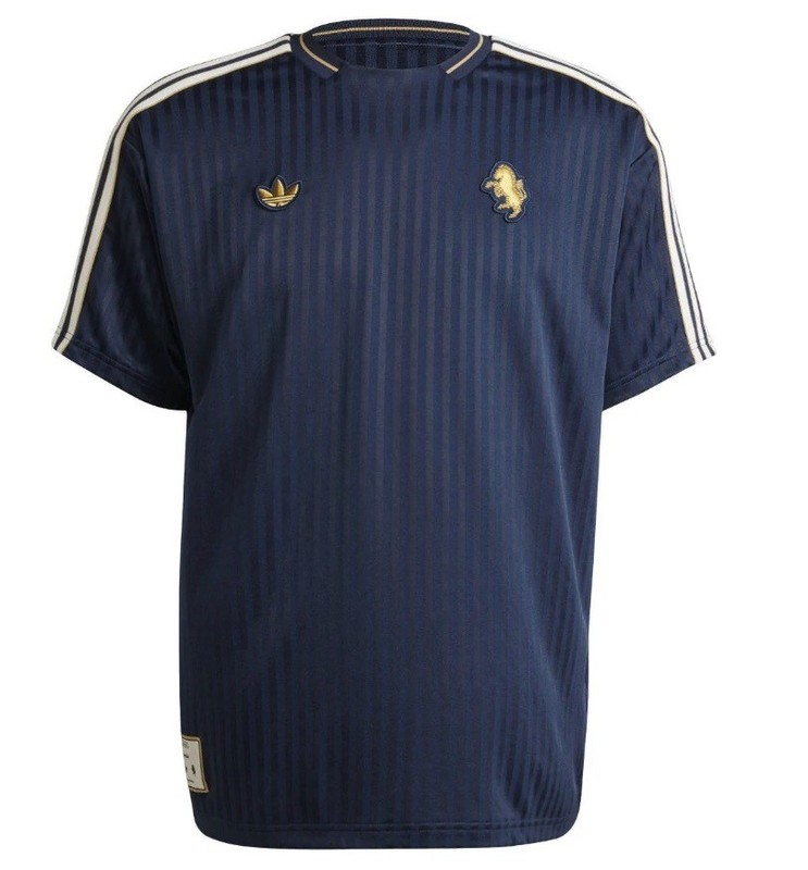 Adidas Juventus Terrace Icons Jersey Blue JF0548 Mens Size XXL | eBay