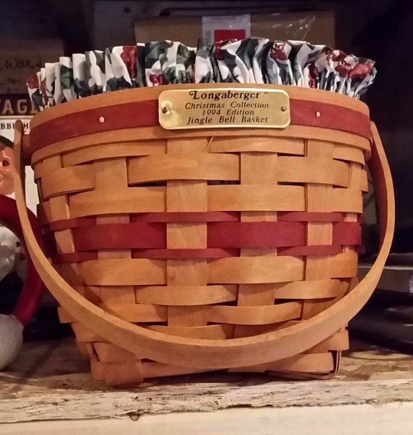 Longaberger Christmas Collection 1994 Edition Jingle Bell
