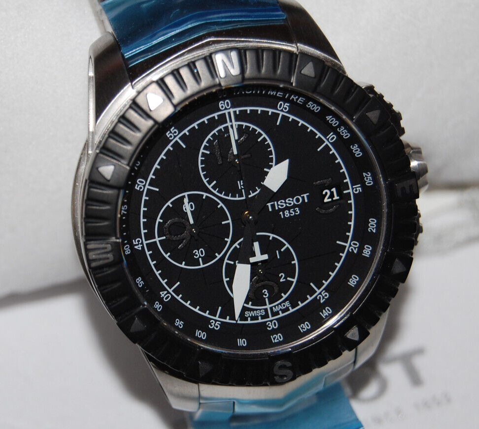 New Swiss Made Tissot T NAVIGATOR Mens Watch 17 Jewel Automatic Chronograph