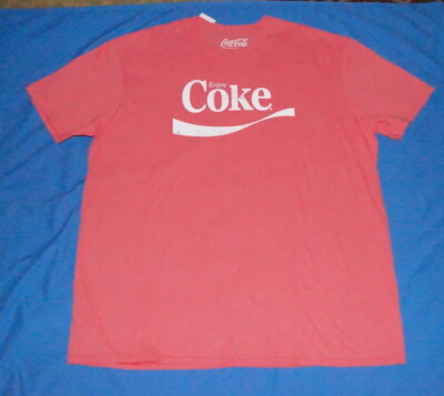 Coca Cola Enjoy Logo  Men's Size 2XL Licensed Product Cotton Blend NWT $10.00