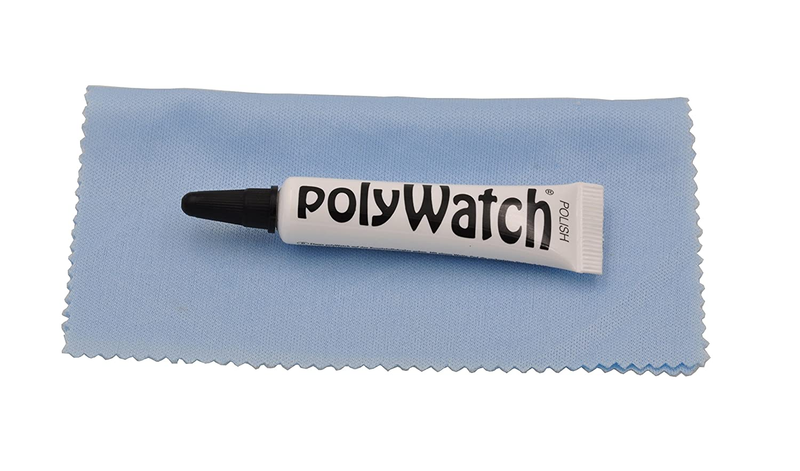 Polish Plastic/Acrylic Watch Glasses Repair 5Ml with W5 Wipe Cleaner