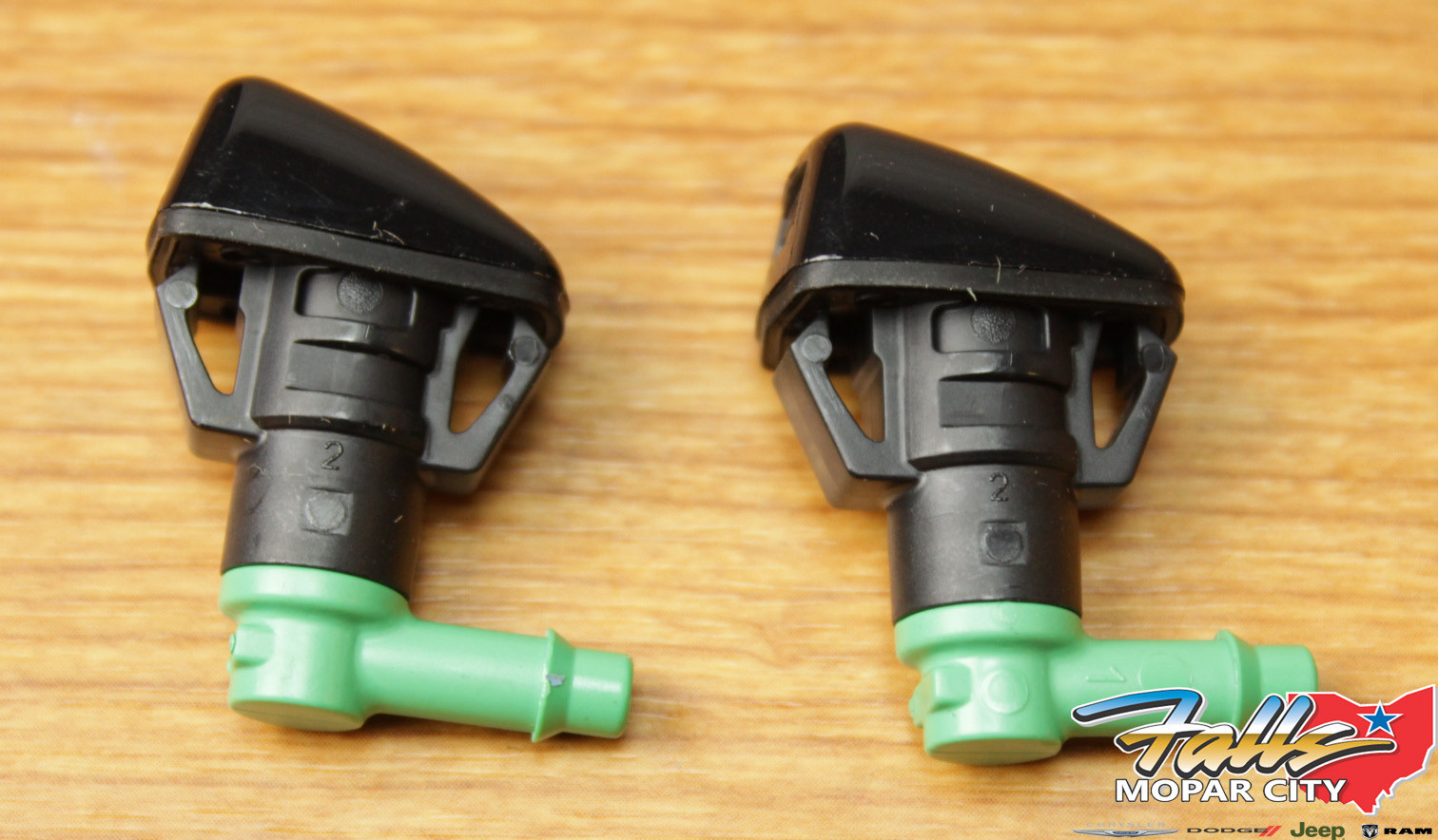 20162021 Jeep Grand Cherokee Set Of 2 Windshield Washer Fluid Nozzles