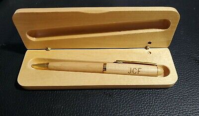 Office Depot JCF Business Products Wood Ballpoint Pen and Box Set