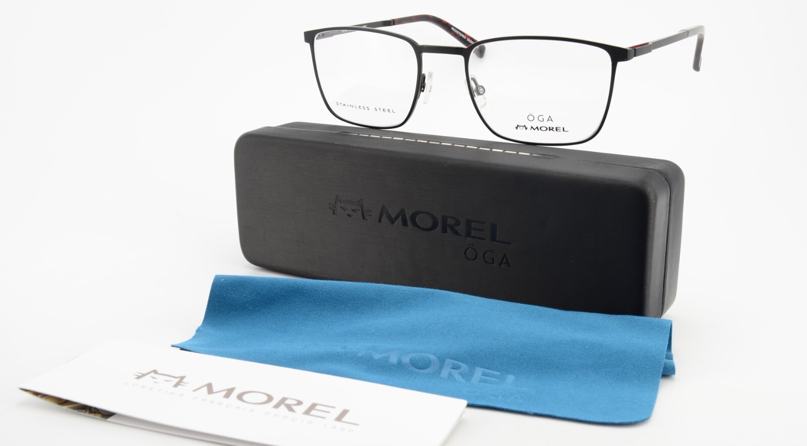 Morel Öga Glasses Frame Men 10114O 53-20 140 NR07 Black