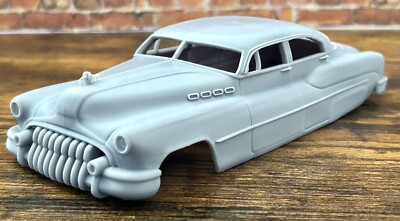 1/24 Scale: 3D Printed  1950 4-door Buick  Body. Chopped; Resin.