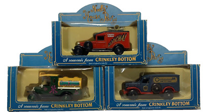 Lledo Noels House Party Collection Crinkley Bottom 3 Vehicles Vans & Tanker