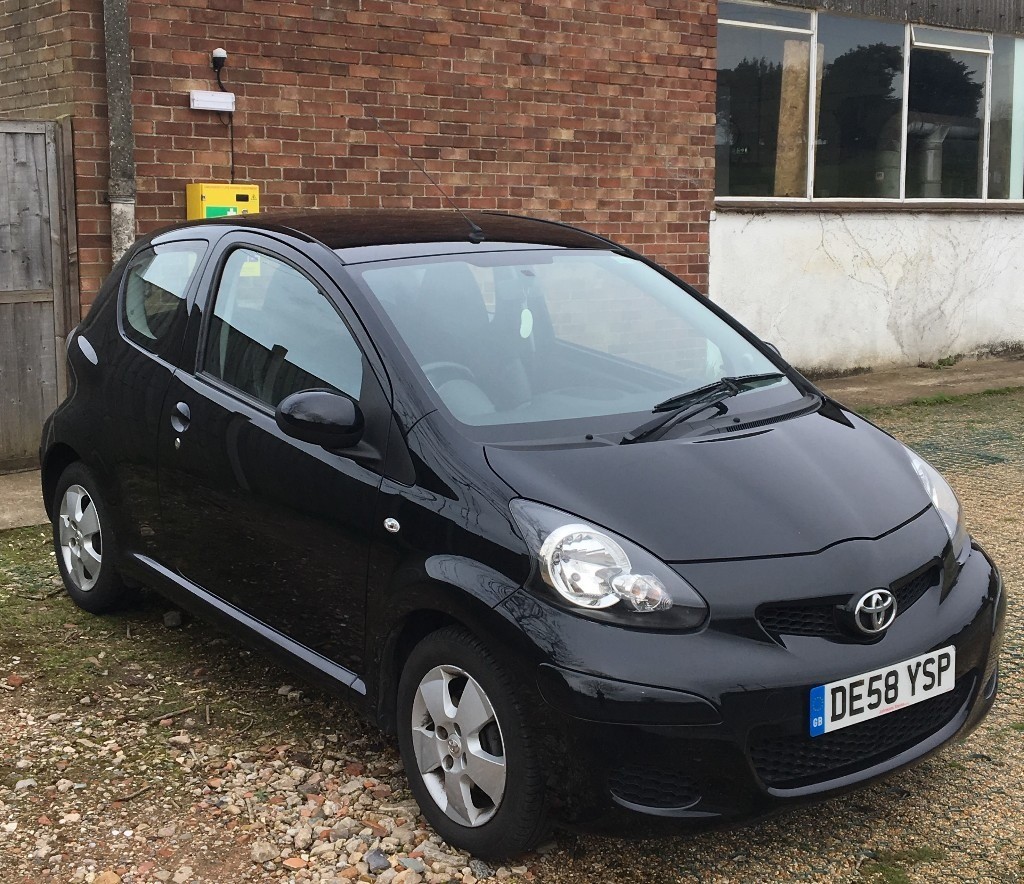 Toyota Aygo 2009 Black | in Norwich, Norfolk | Gumtree