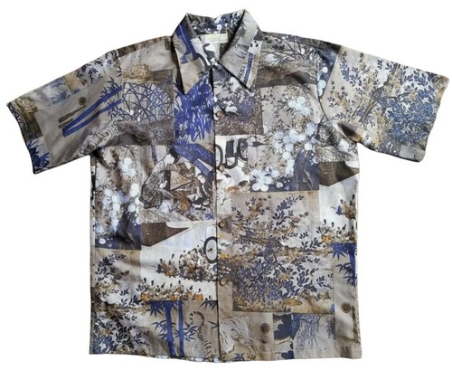 【vintage】60s LIBERTY HOUSE アロハシャツ 1960s【LIBERTY HOUSE】コットンアロハシャツ - 古着屋HamburgCafe