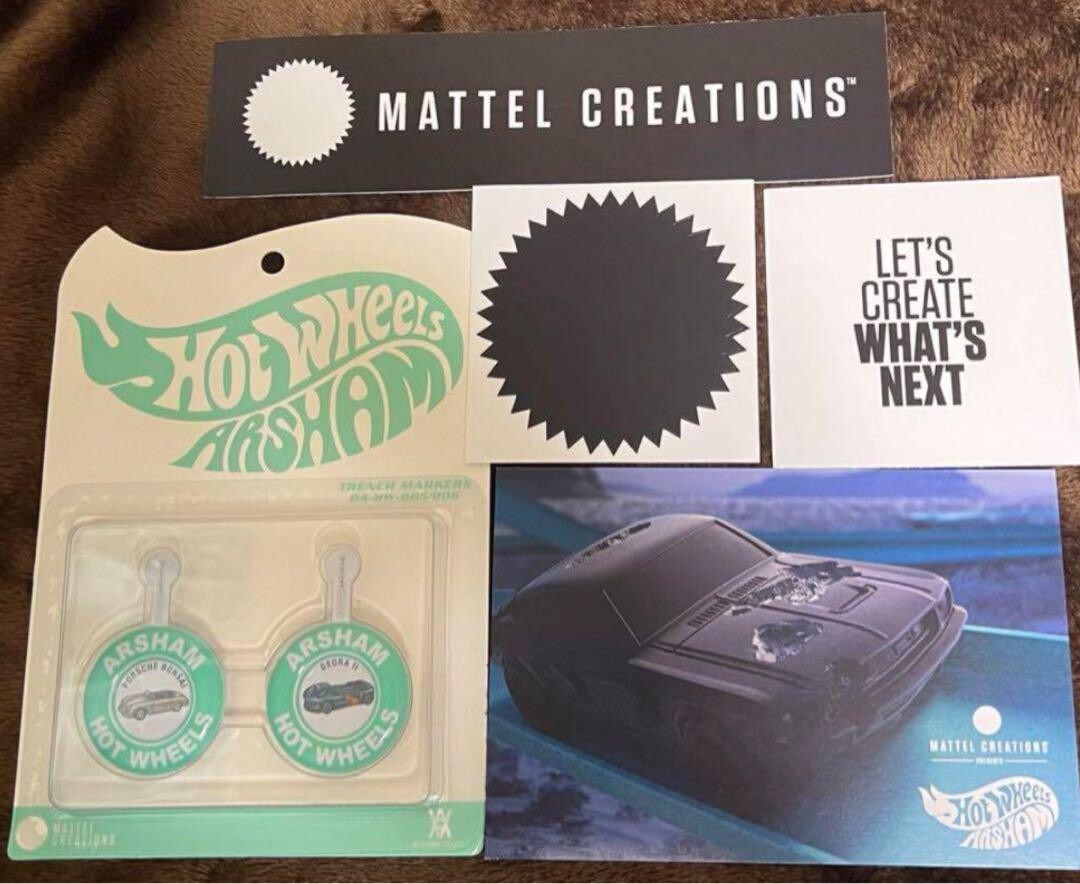 Hot Wheels x Daniel Arsham ノベルティ Hot Wheels x Daniel Arsham Car and Rally Case Set | Mattel