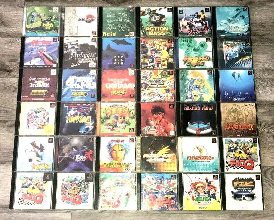 Playstation 1 Game Japan Import Pick & Choose PS1 Video