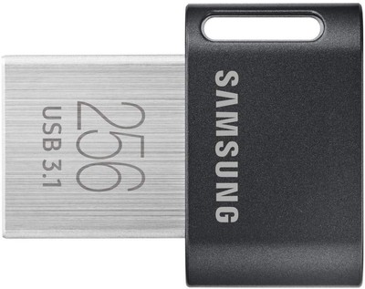 Samsung FIT Plus 256 GB Type-A 300 MB/s USB 3.1 Flash Drive (MUF-256AB) Black 25