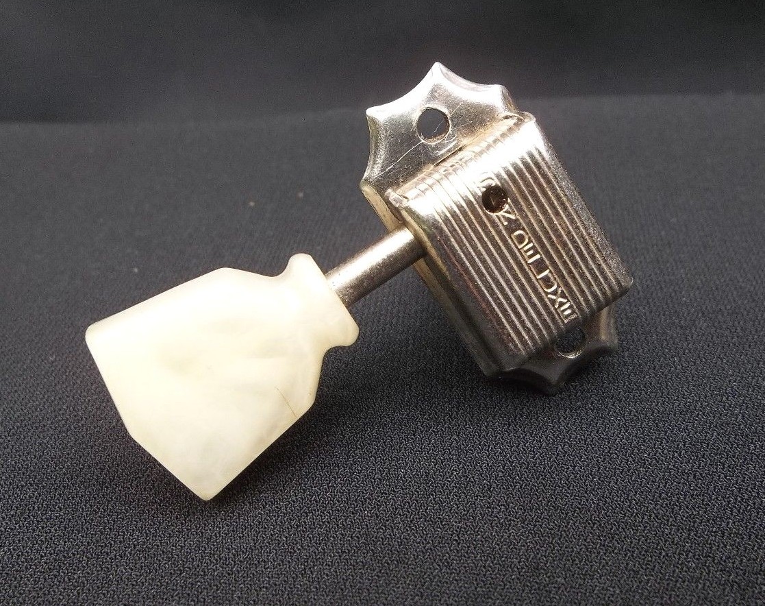 Vintage KLUSON DELUXE single line 1957-58 GIBSON tuner PAT APPLD EXCELLENT