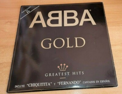 ABBA GOLD 限定版ゴールドビニールレコード Abba Gold Album - Etsy